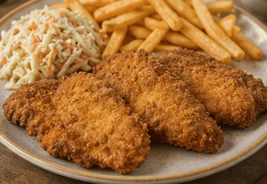 Bel Mizen chicken escalope platter
